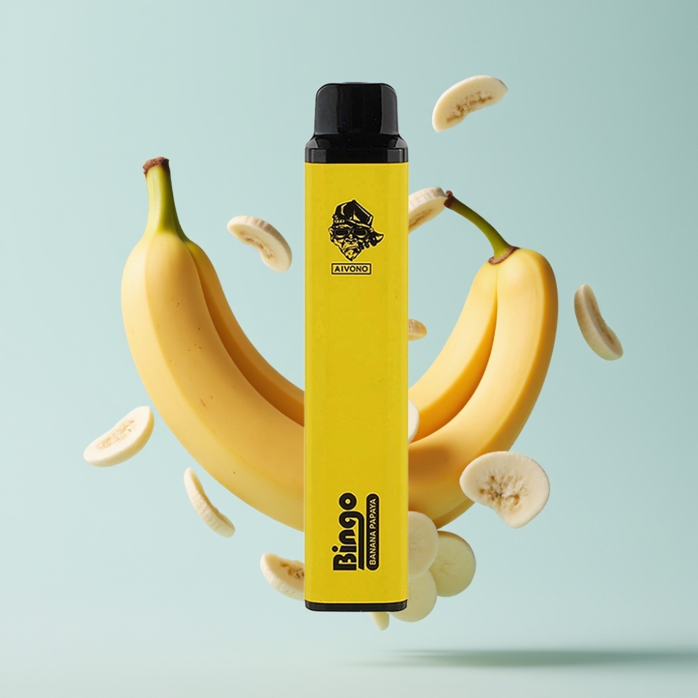 Aivono AIM BINGO 4000 Puffs Disposable Vape Banana Papaya 10mL 1000mAh