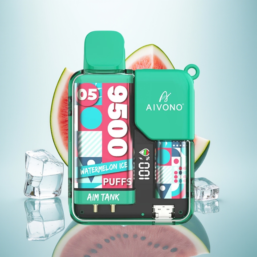 Aivono AIM-TANK 9500 Pūfu Disposable Vape Arbūzu Ledus 18ml 650mAh