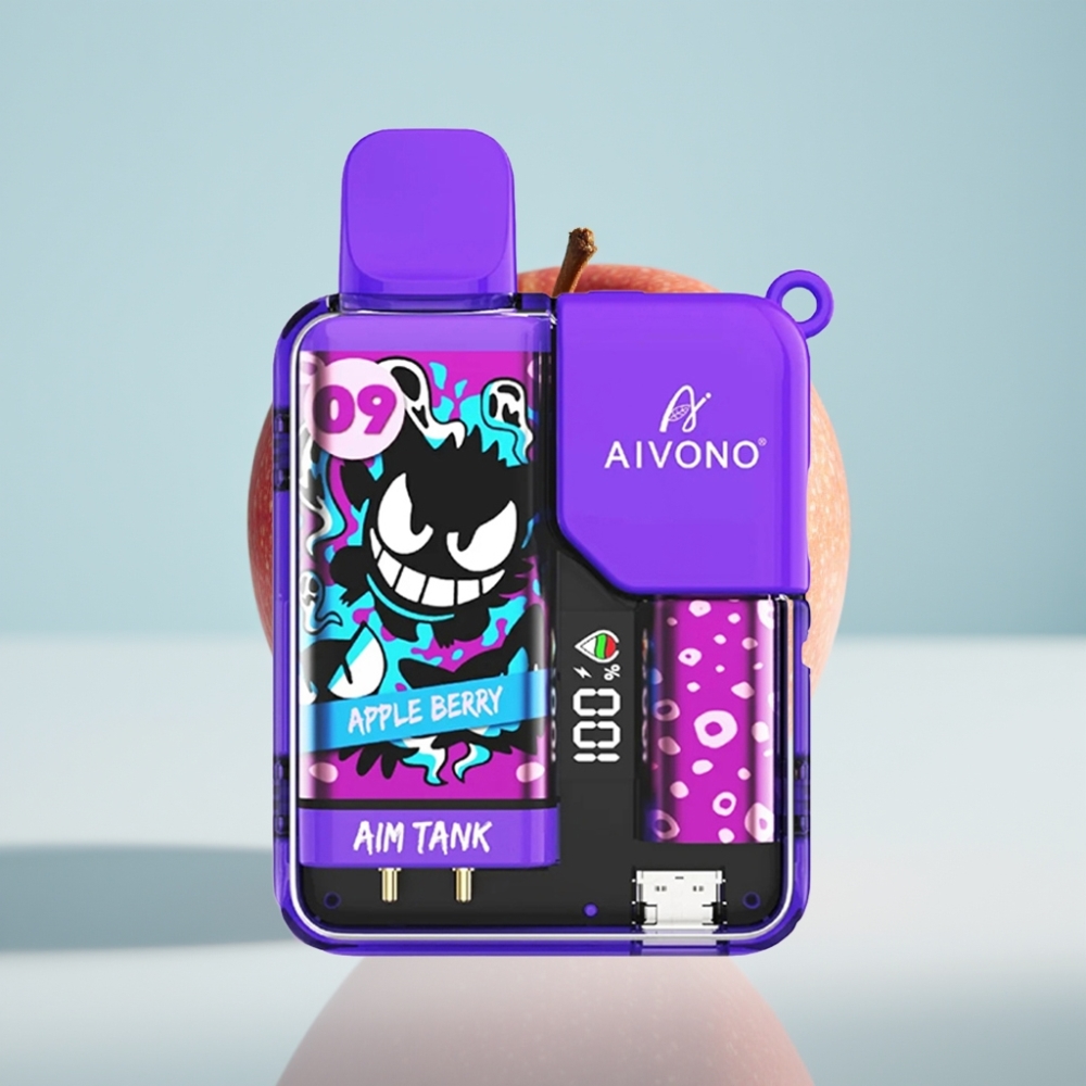 Aivono AIM-TANK 9500 Puffs 18ml 650mAh LCD Apple Berry