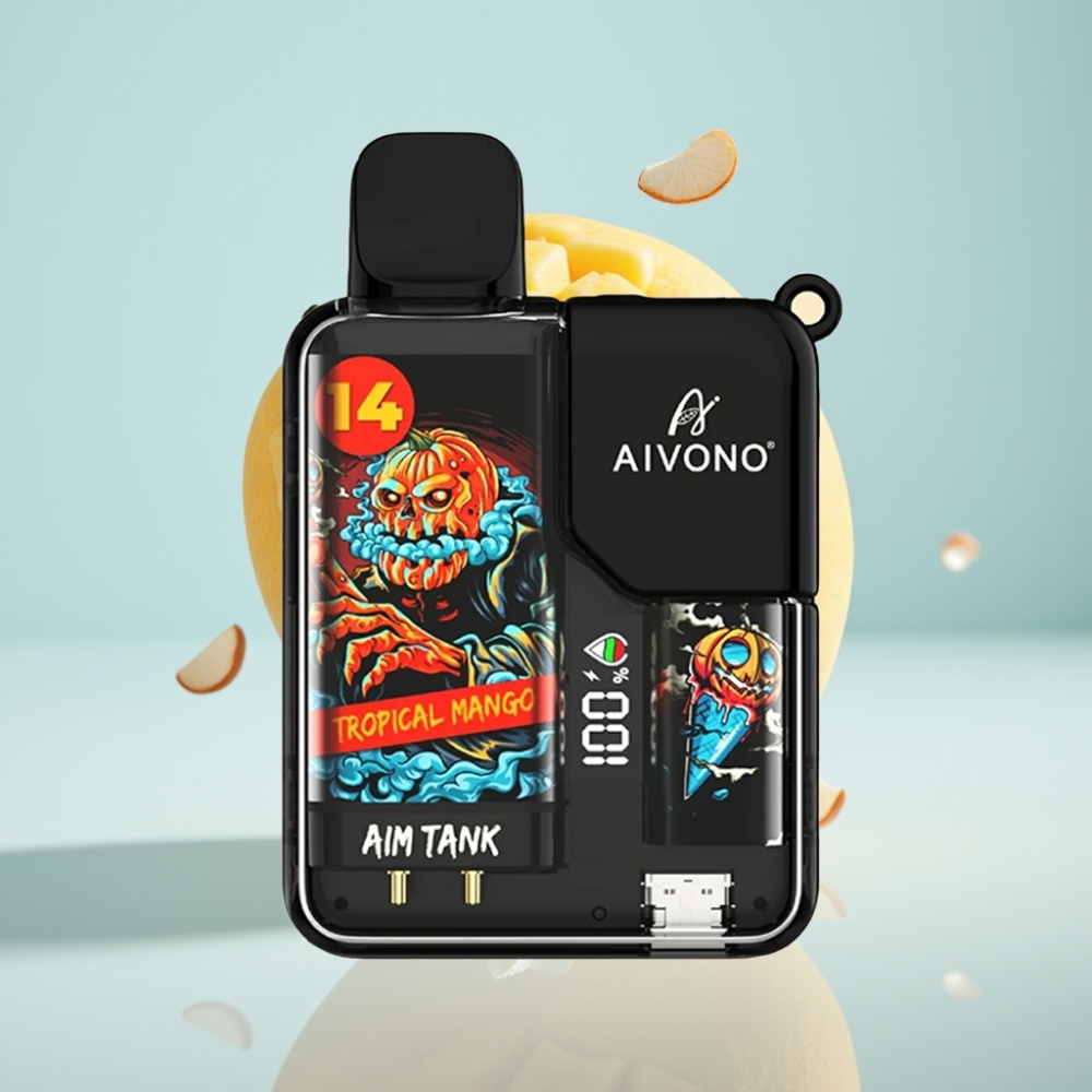 Aivono AIM-TANK 9500 Puffs 18ml Tropu Mango LCD 650mAh