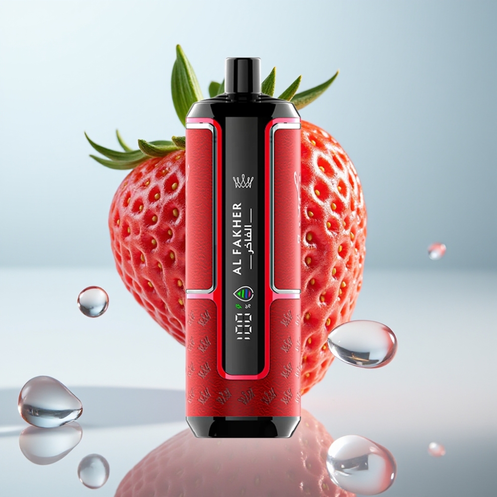 Al Fakher Crown Bar 15K Hypermax 22ml 6mg Zemeņu Punšs