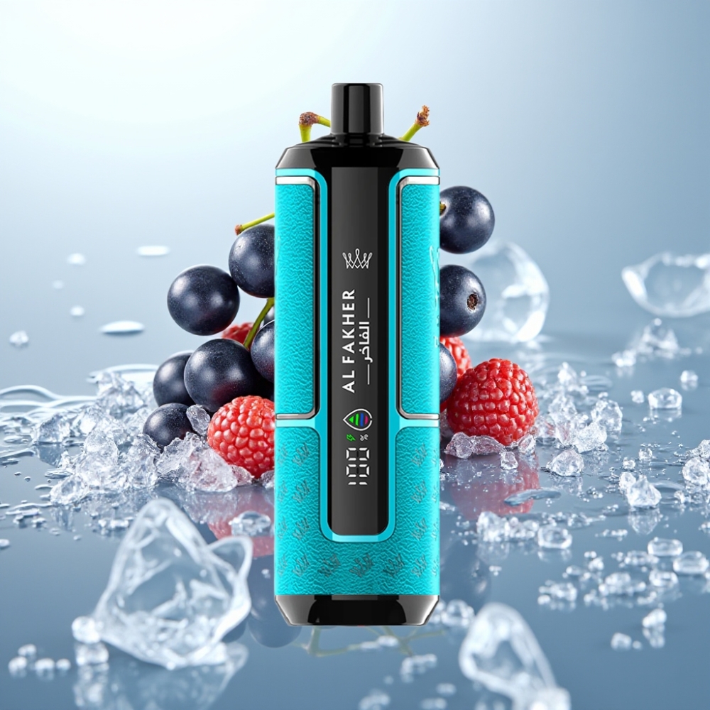 Al Fakher Crown Bar 15K Hypermax Disposable 22ml 6mg Blackcurrant Ice