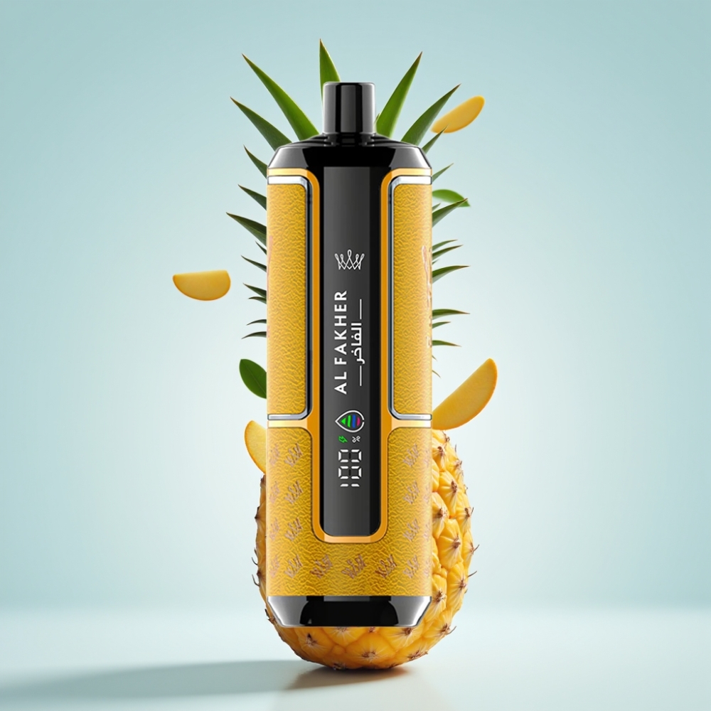 Al Fakher Crown Bar 15K Hypermax Disposable Mango Ananāss 22ml 6mg