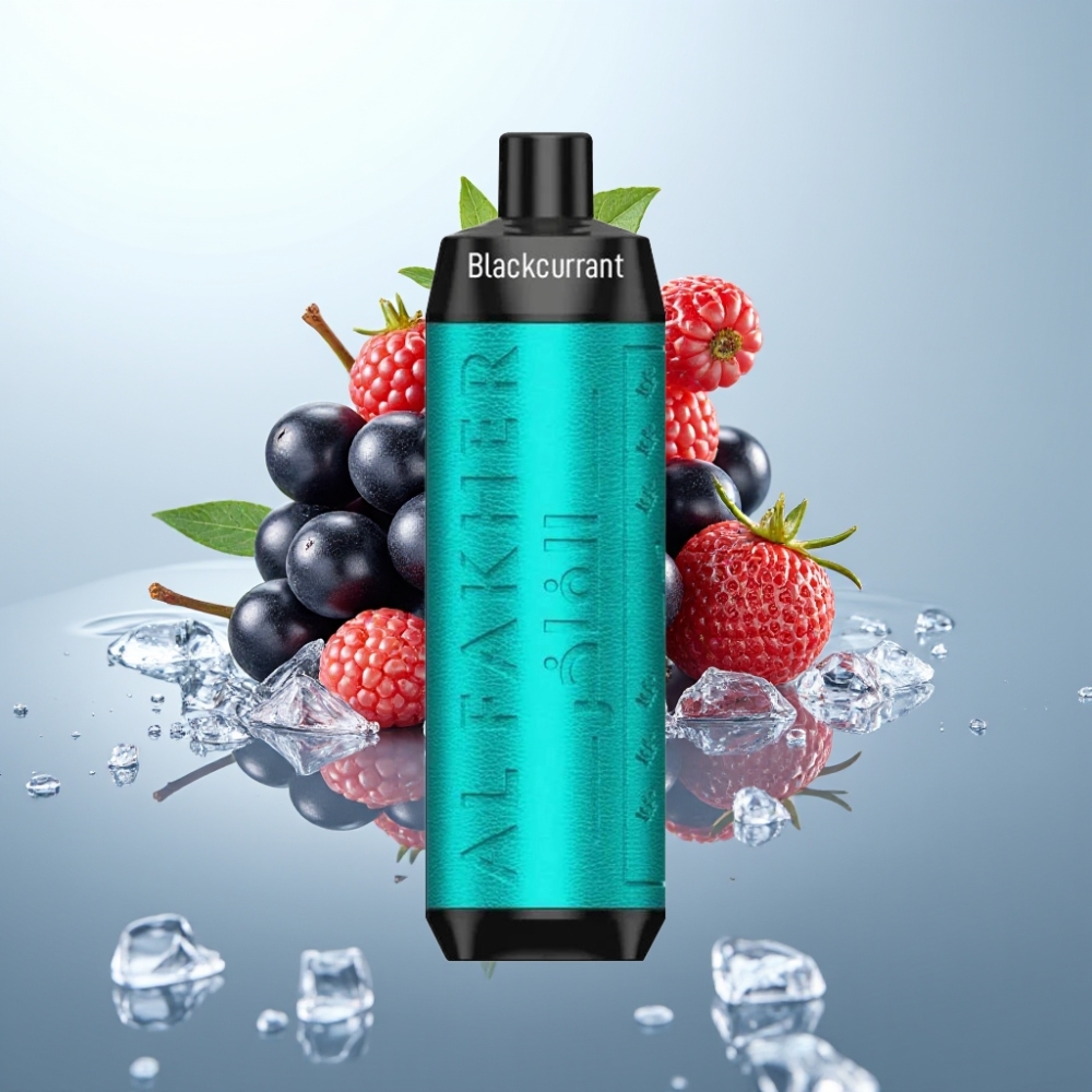 Al Fakher Crown Bar 8000 Crystal 18ml 5mg Black Currant Ice