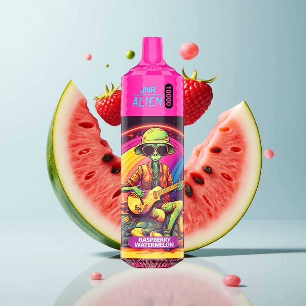 JNR Alien 10000 Puffs Disposable Vape Aveņu Arbūzs 850mAh 20ml RGB