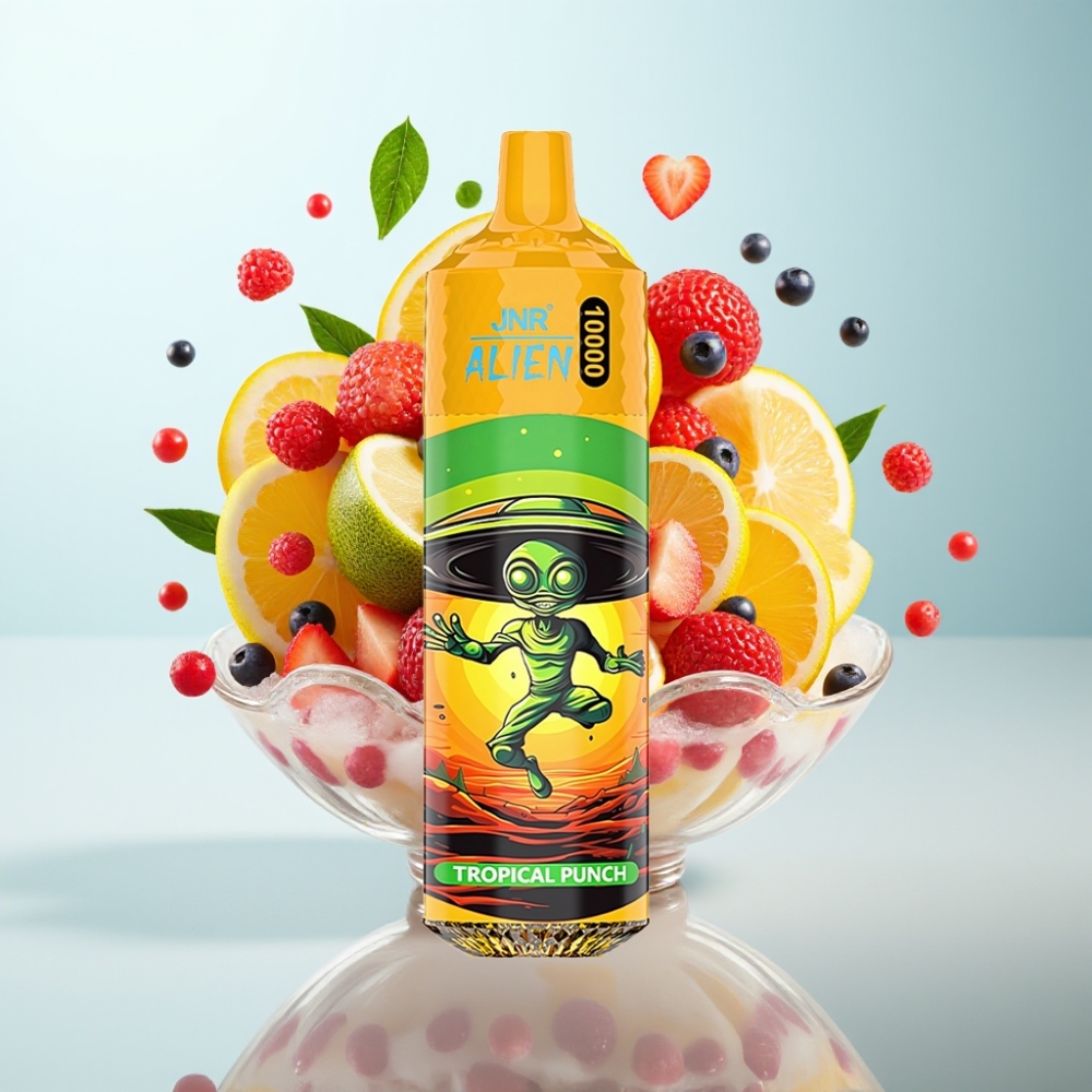 JNR Alien 10000 Puffs Tropu Punch 850mAh RGB LED Type-C