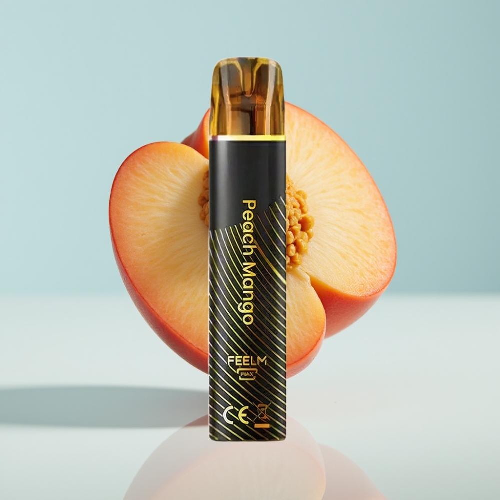 JNR Black&Golden 800 Puffs 2% Nikotīns Pīts Mango Disposable Vape