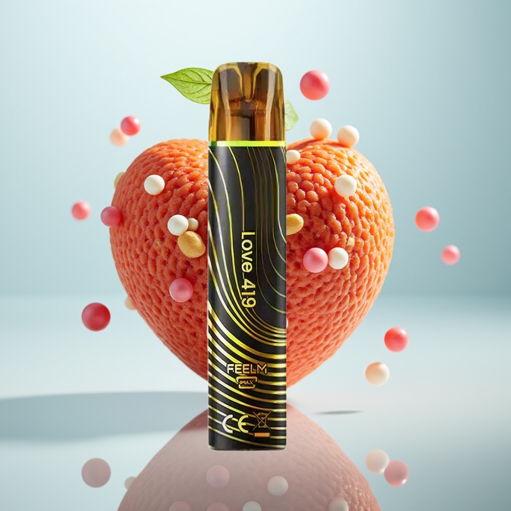 JNR Black&Golden 800 Puffs Disposable Vape Love 419