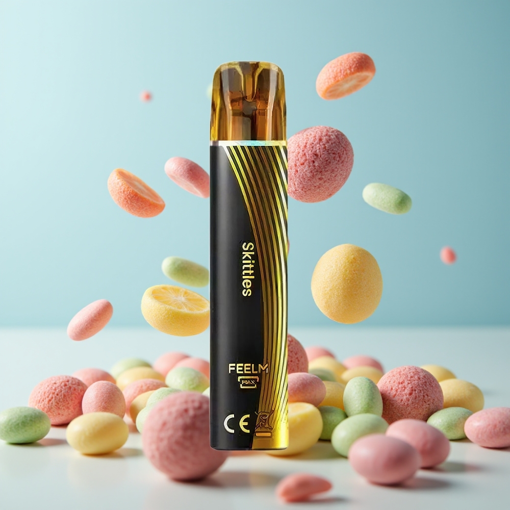 JNR Black&Golden 800 Puffs Disposable Vape Skittles 2ml 2%