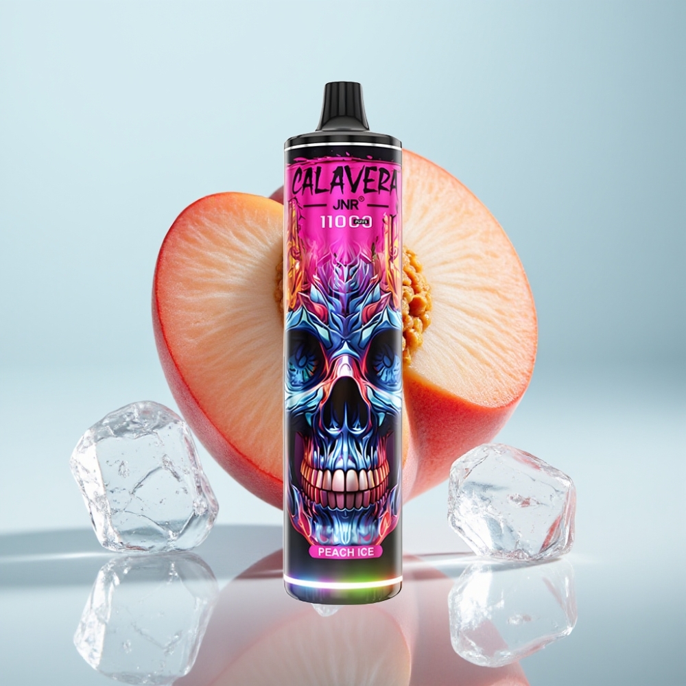 JNR Calavera 11000 Puffs 21ml 850mAh Peach Ice