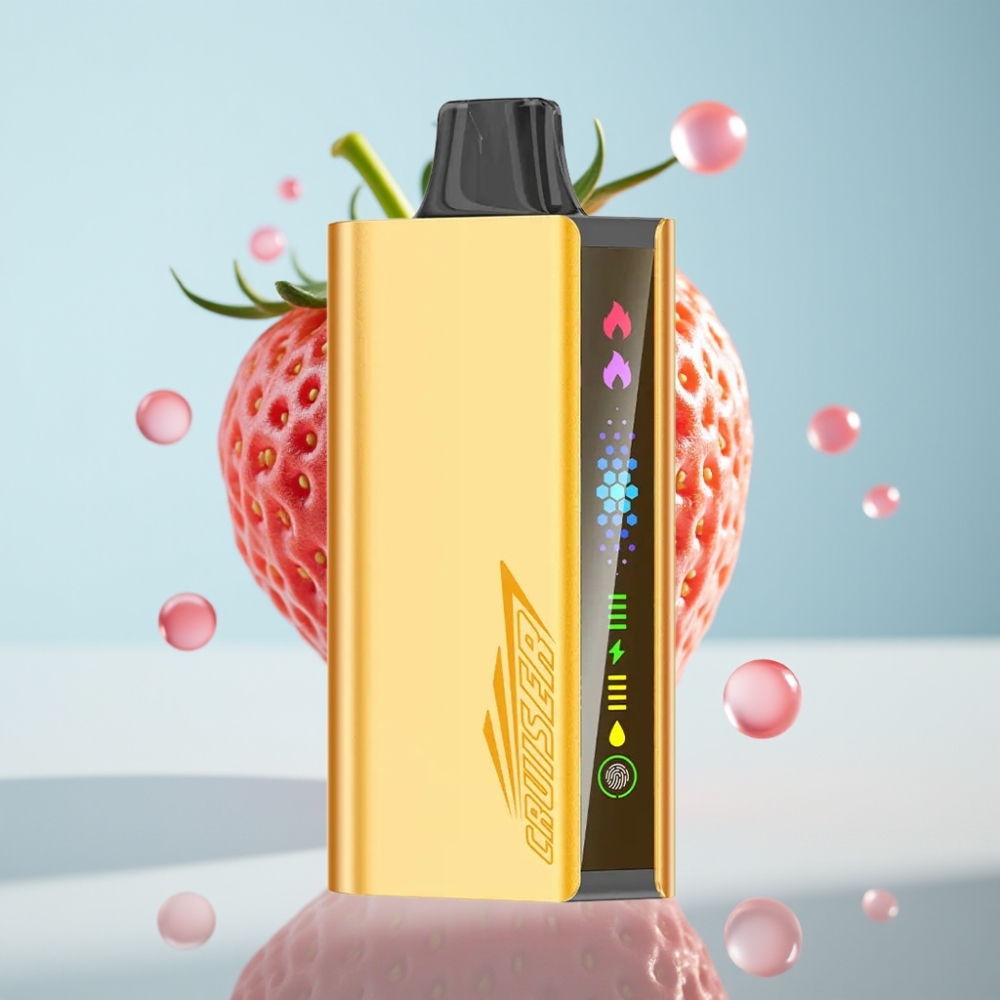 JNR Cruiser 12000 Puffu Bezmaksas Disposable Vape Chupa Chups Zemenes