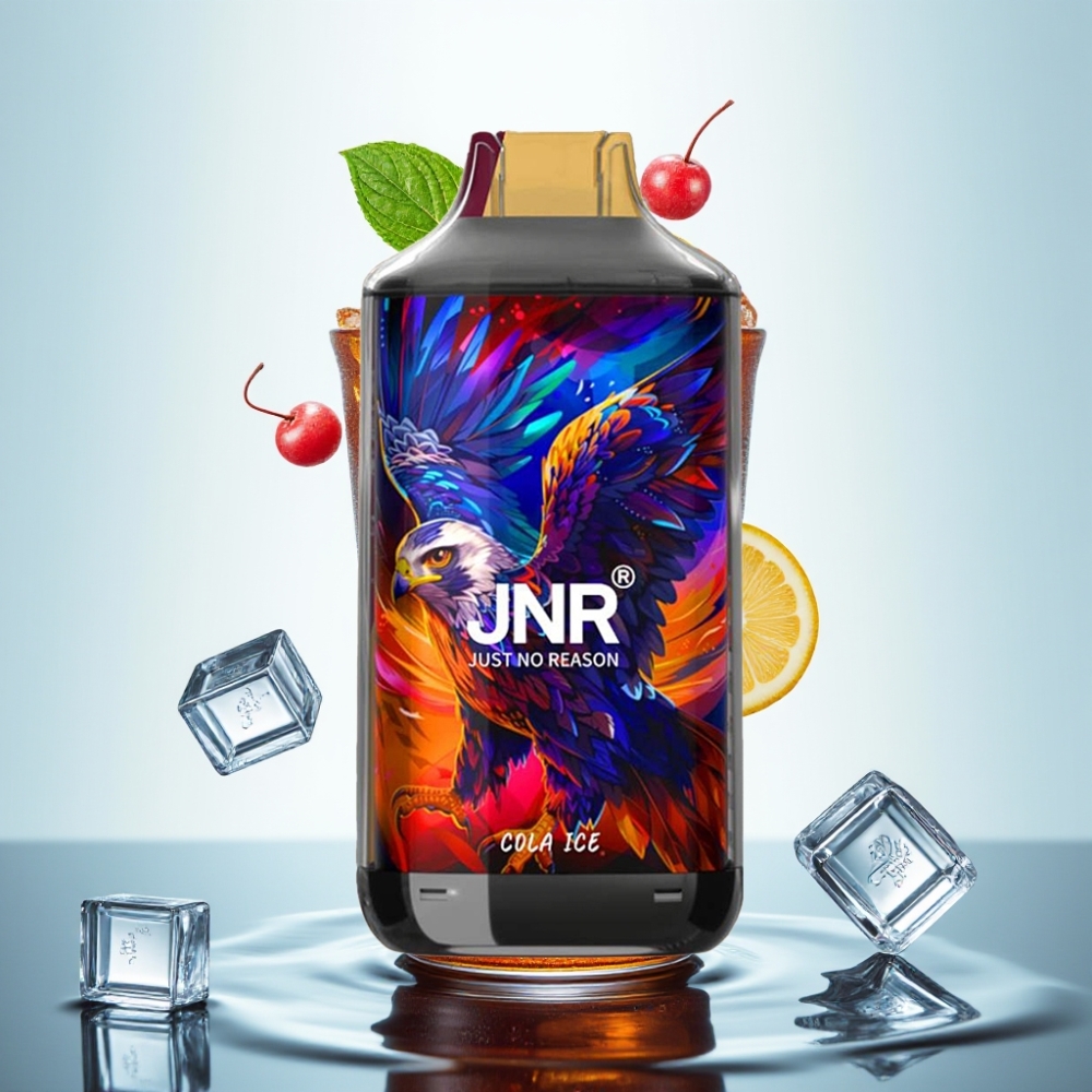 JNR Falcon 16000 Puffs Disposable Vape Cola Ice, 850mAh, 22ml, Dual Mesh Coil