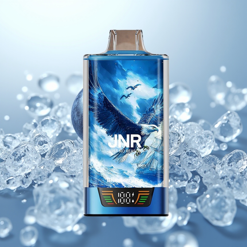 JNR Falcon Pro 28000 30ml 28000 Puffs 5% Nikotīns Zilājogu Ledus