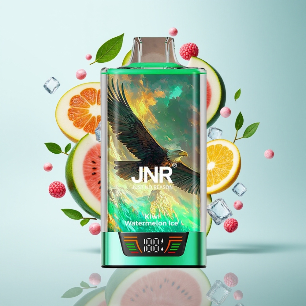JNR Falcon Pro 28000 Disposable 30ml 28000 Puffs 5% Kiwi Arbūza Ledus