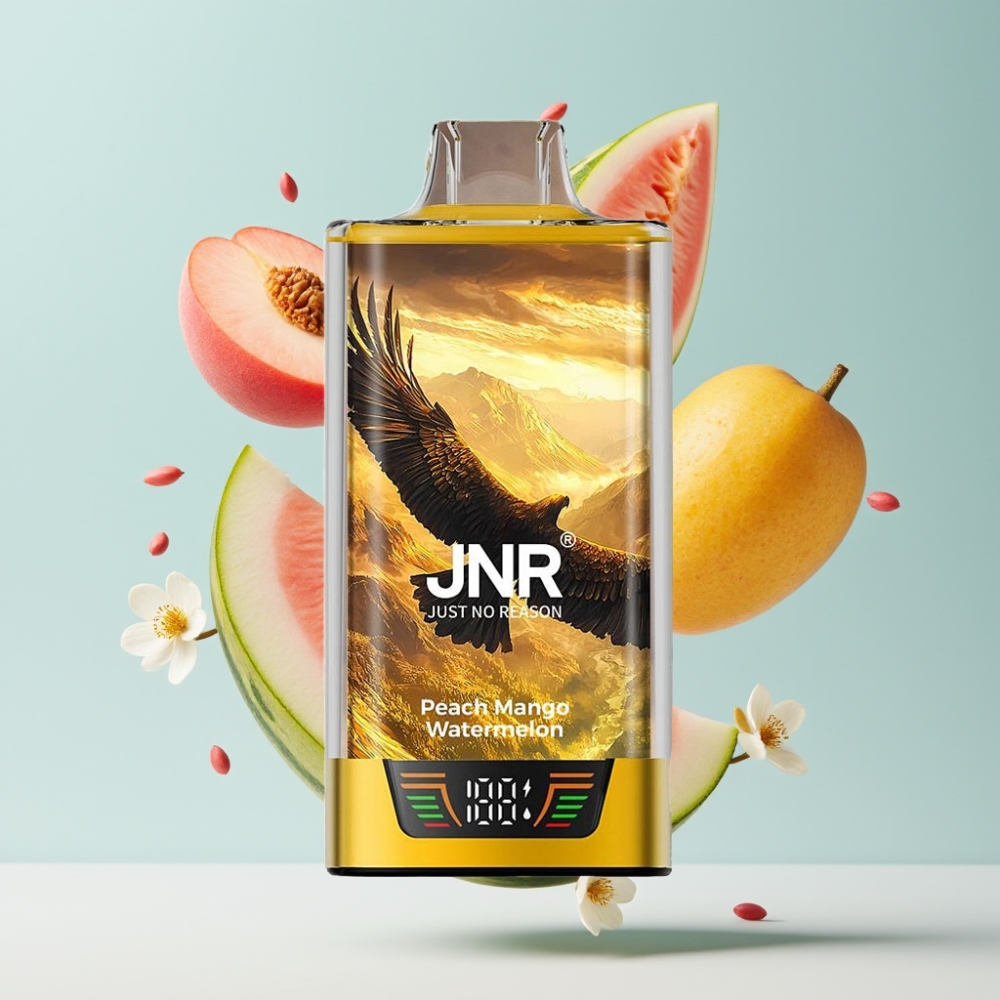 JNR Falcon Pro 28000 Disposable 30ml 28000 Puffs 5% Nicotine (Persiku Mango Arbūzu)