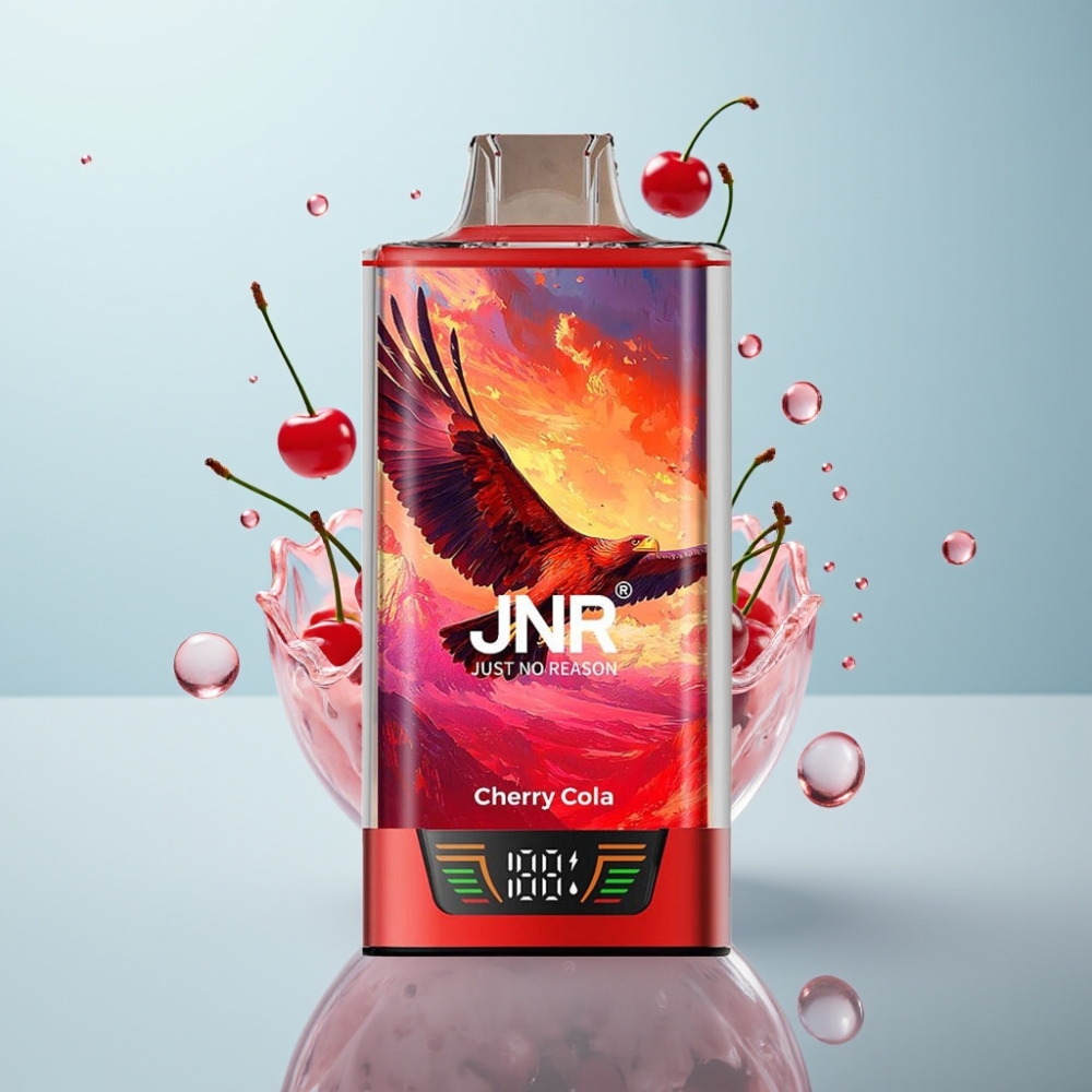 JNR Falcon Pro 28000 Disposable Vape 30ml 28000 Puffs 5% Kiršu Kola