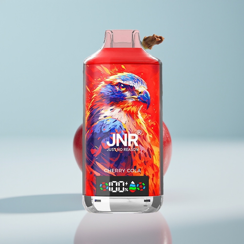 JNR Falcon X 18000 Puffs Disposable Vape Kiršu Garša, 24ml, Type-C