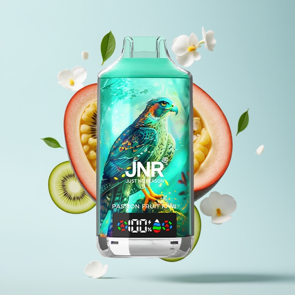 JNR Falcon X 18000 Puffs Disposable Vape – Maras Kivi, 750mAh, 24ml, Type-C