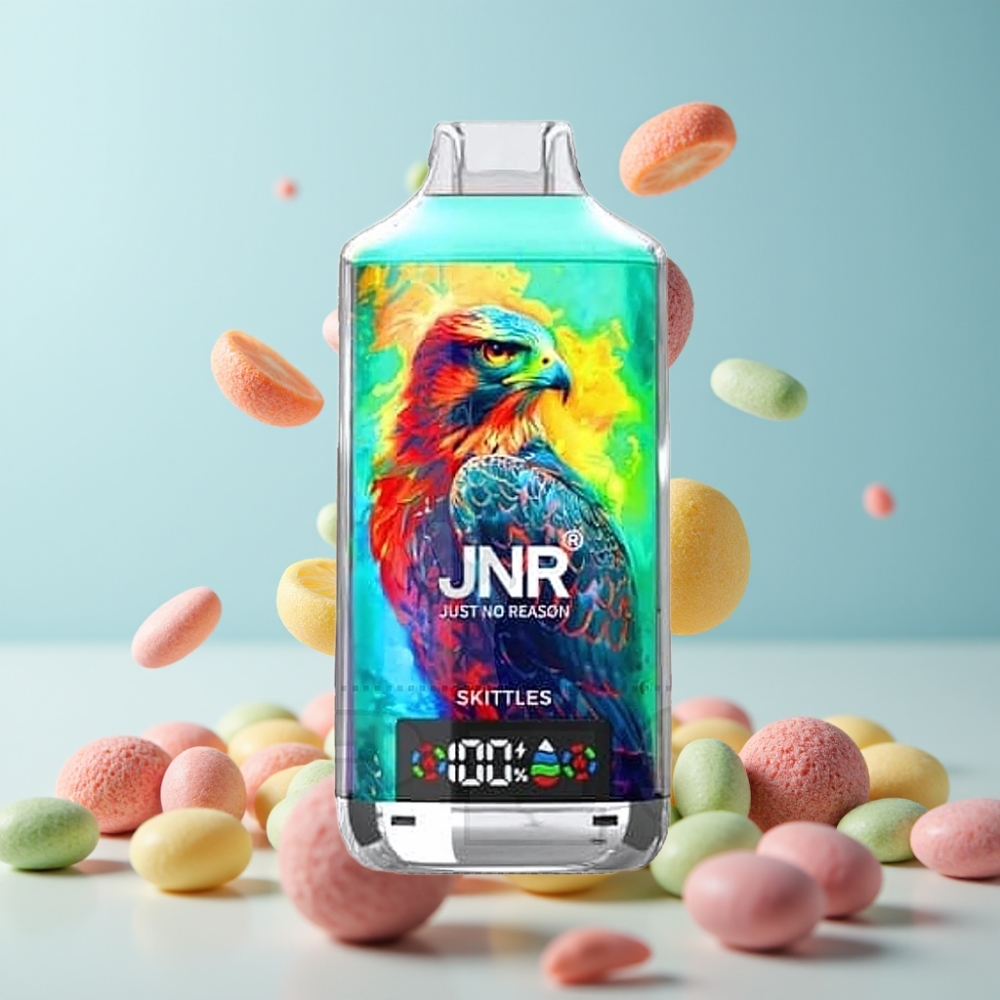 JNR Falcon X 18000 Puffs Disposable Vape Skittles 24ml 750mAh Type-C