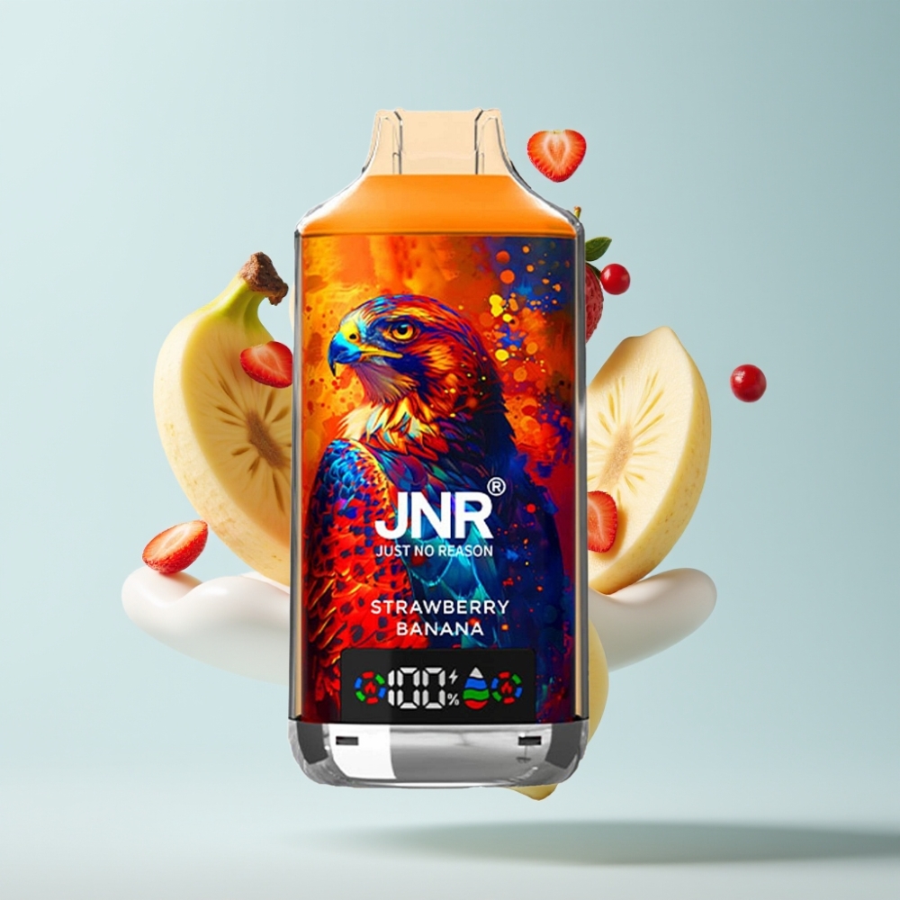 JNR Falcon X Zemeņu Banāns 18000 Puffs 24ml 750mAh Type-C