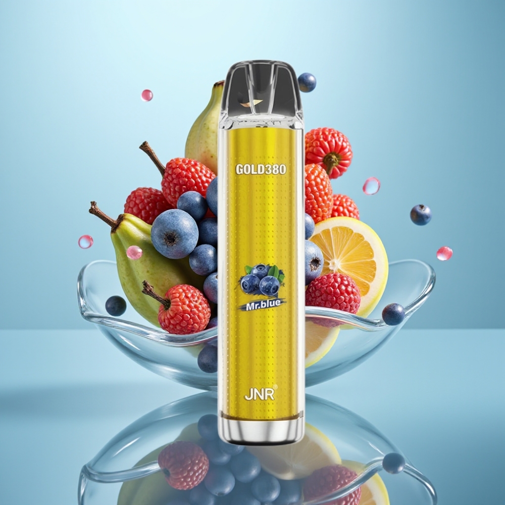 JNR Gold380 6000 Puffs 13ml 1500mAh Mr Blue