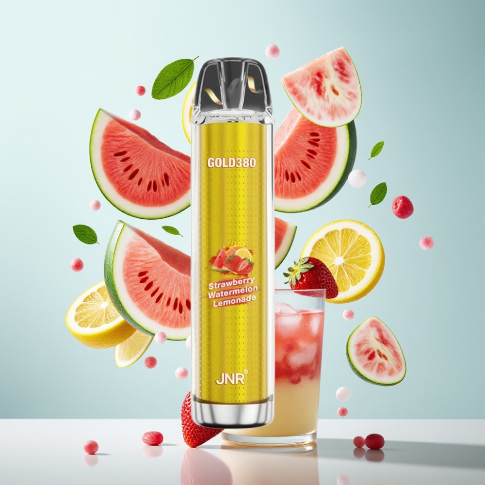 JNR Gold380 6000 Puffs 13ml Zemeņu Arbūzu Limonāde