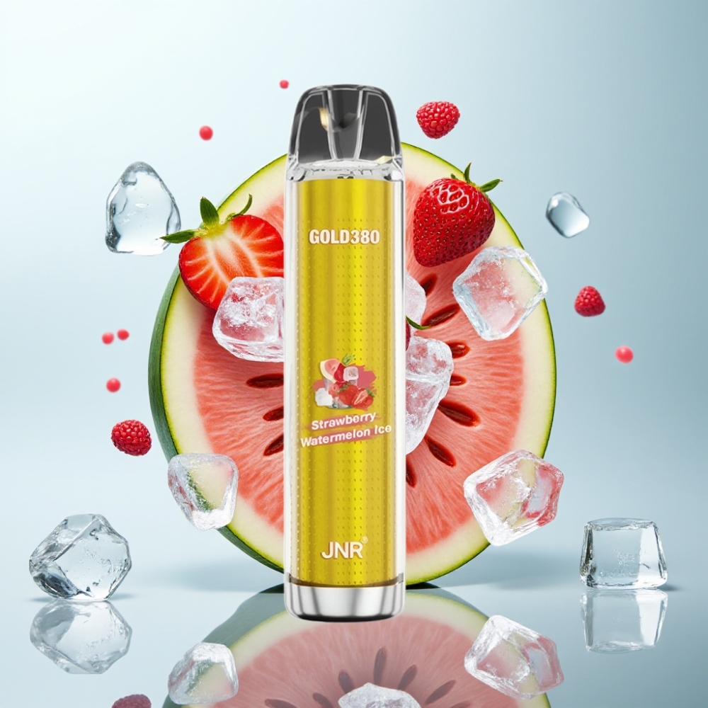 JNR Gold380 6000 Puffs Disposable Vape 13ml 1500mAh Zemeņu Arbūza Ledus