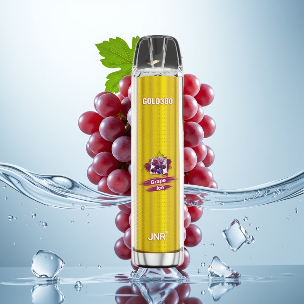 JNR Gold380 6000 Puffs Disposable Vape 13ml 5% Grape Ice