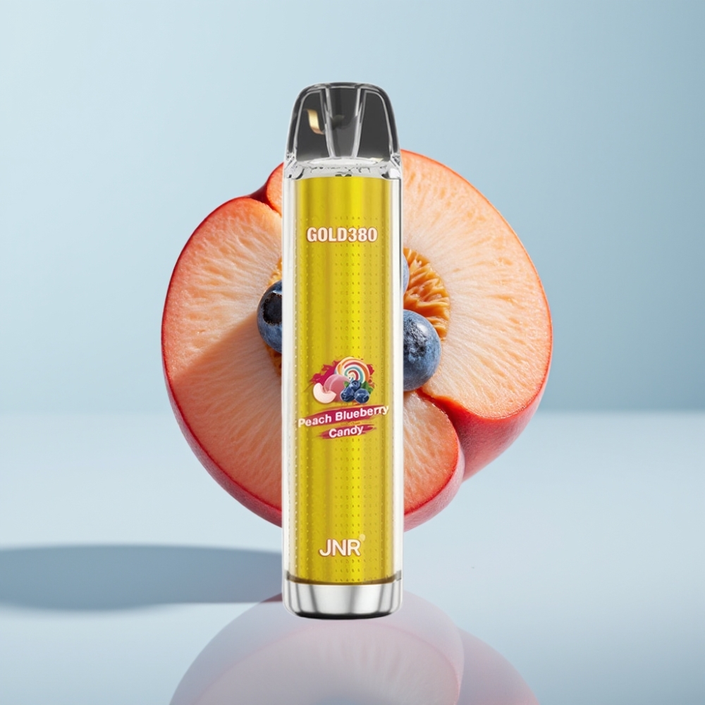 JNR Gold380 6000 Puffs Disposable Vape Persiku Aveņu 13ml 1500mAh