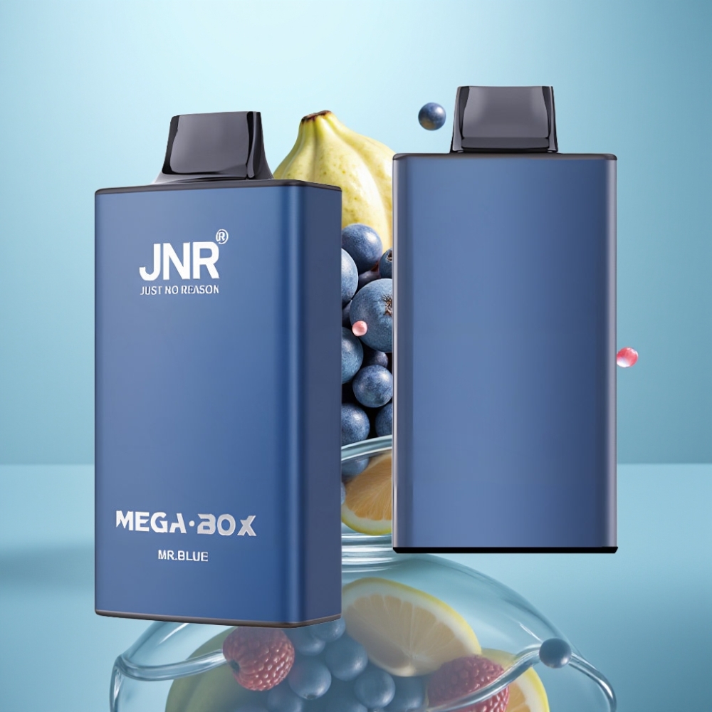 JNR Mega Box 25000 Pūti Disposable Vape Mr Blue, 30ml, 850mAh