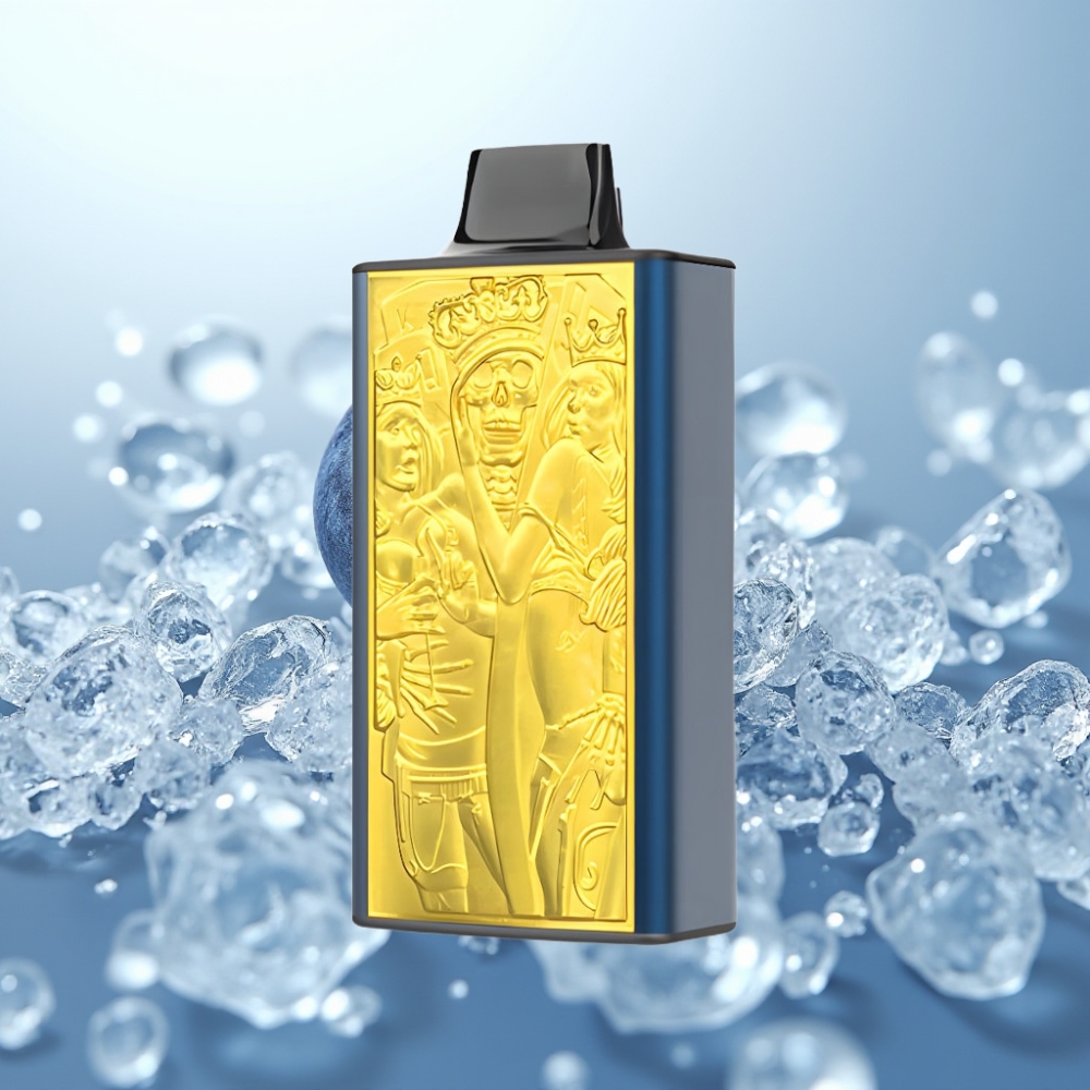 JNR Mega Box 25000 Pūti Disposable Vape Zilenes Ledus, 30ml, 850mAh, Type-C