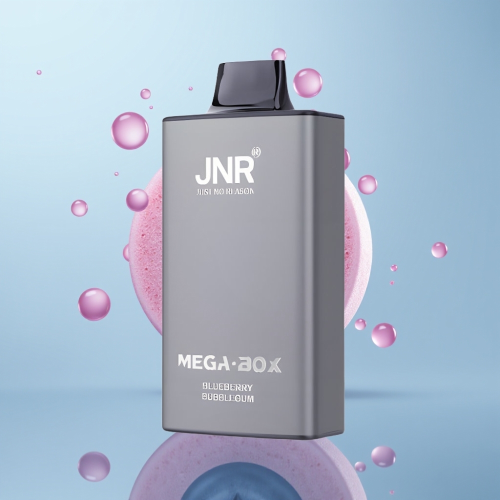 JNR Mega Box 25000 Pūšu Disposable Vape Zilā Šampaniete (30ml, 850mAh)