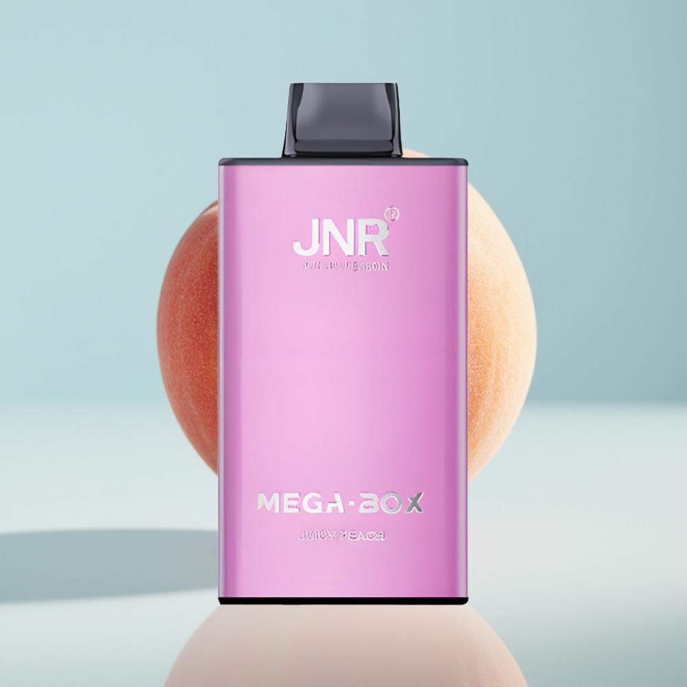 JNR Mega Box 25000 Puffs, 30ml, 850mAh, Type-C, Sulas Persiks