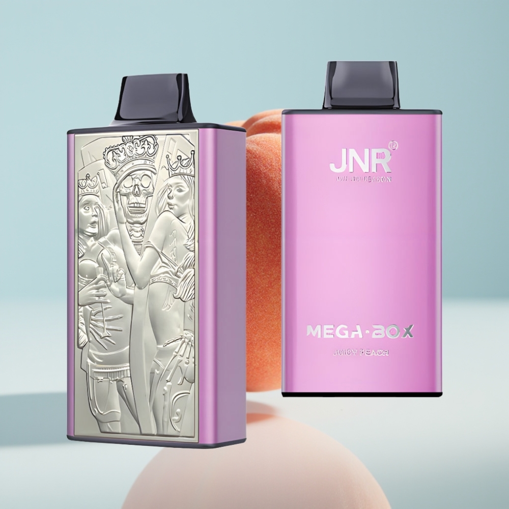 JNR Mega Box 25000 Puffs, 30ml, 850mAh, Type-C, Sulas Persiks