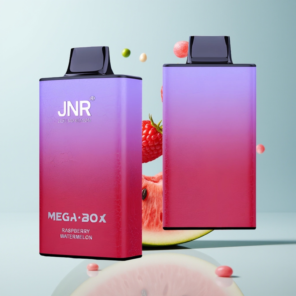 JNR Mega Box 25000 Puffs Disposable Vape Avenes Arbūzs