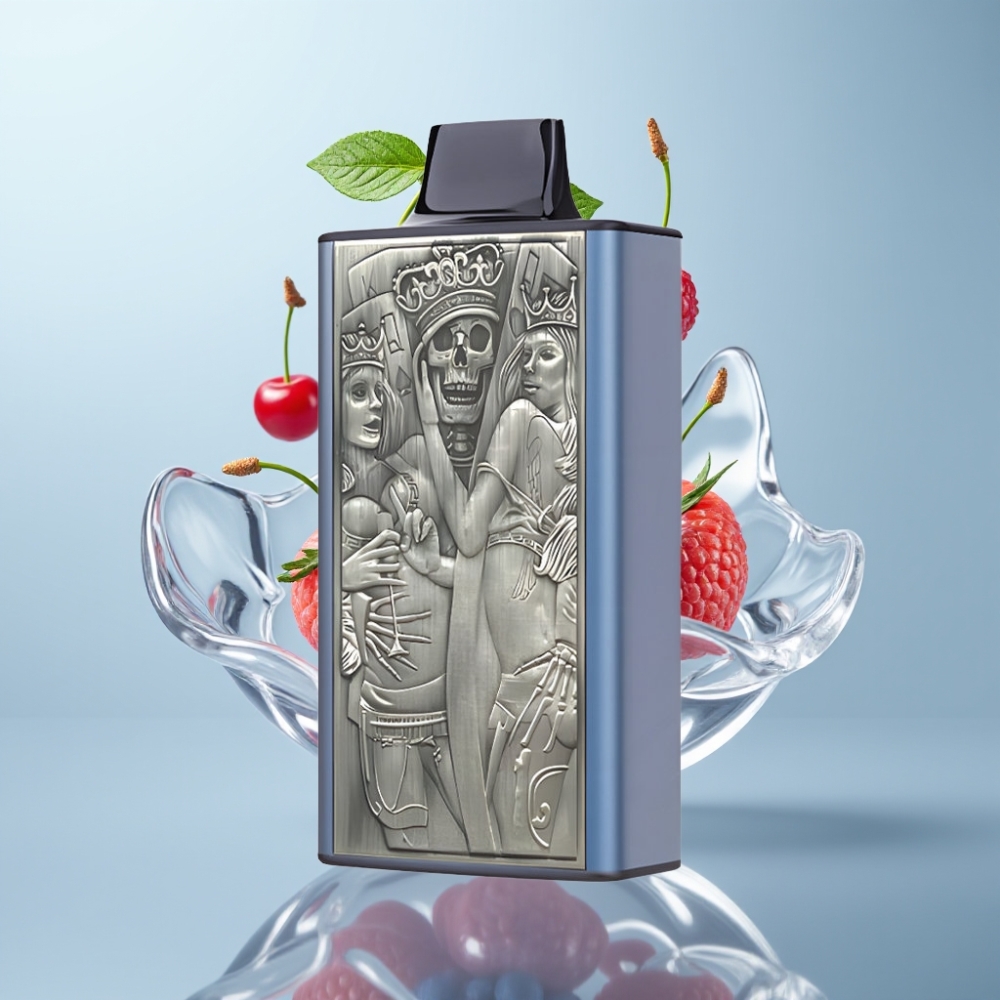 JNR Mega Box 25000 Puffu Disposable Vape Blue Razz Cherry, 30ml, 850mAh