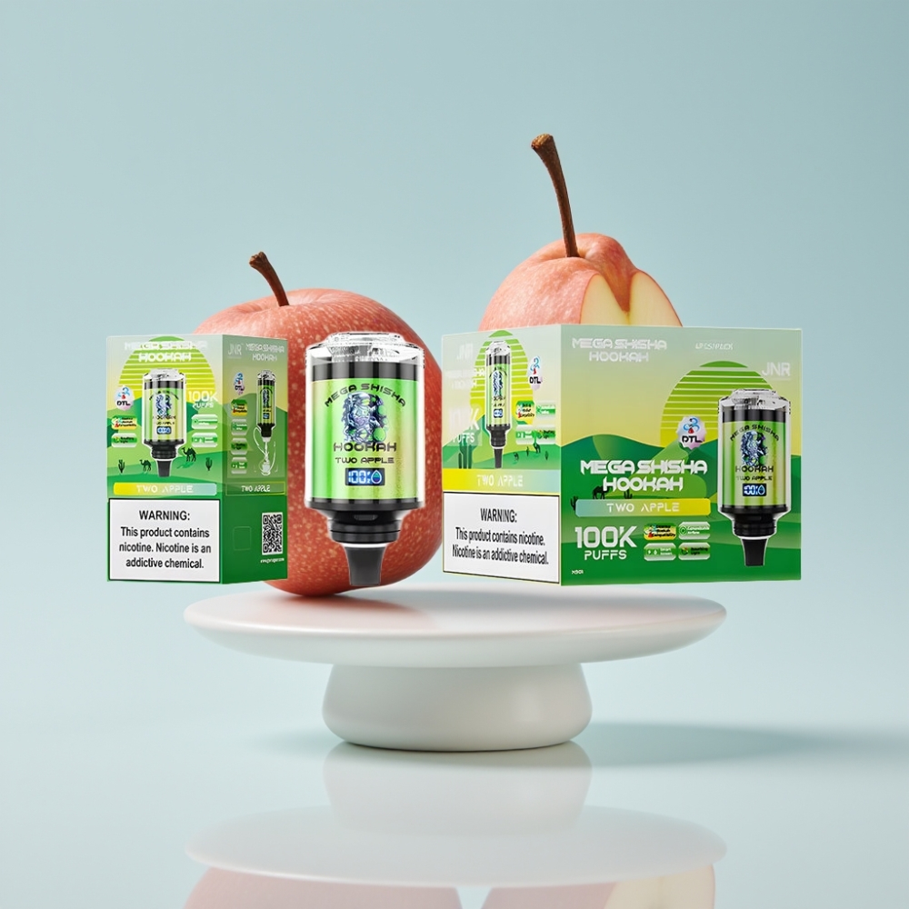 JNR Mega Shisha 100K Divāns Divi Āboli 60ml 2200mAh Type-C