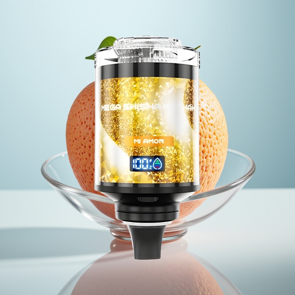 JNR Mega Shisha Darbvirsmas Saderība 100K Mi Amor 60ml 2200mAh Type-C