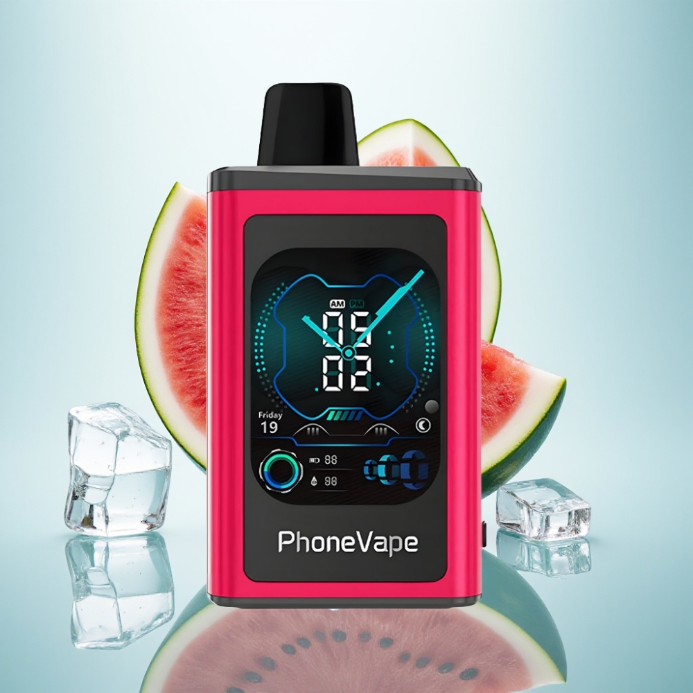 JNR PhoneVape 30000 puffs, Arbūzu Ledus, 850mAh, Type-C, Turbo Režīms, 2%/5% nikotīns