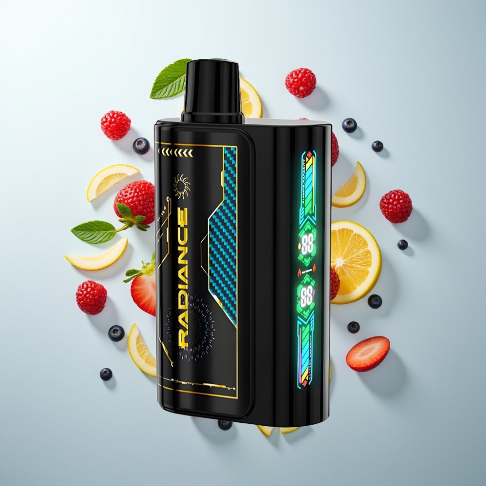 JNR Radiance 31000 Pūfu Disposable Vape 28ml, 2% Nikotīns, JAUKTAS OGAS