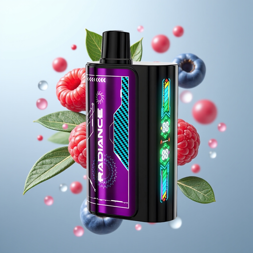 JNR Radiance 31000 Puffs Disposable Vape ZILĀ MĒRCE AVEŅU GARŠA, 28ml, 950mAh