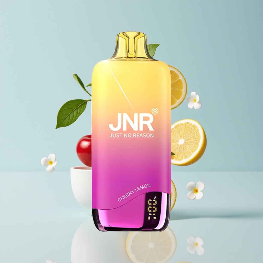 JNR Rainbow 10500 Puffs Izmētamais Veips Ķiršu Citrons, 18ml, 600mAh, USB-C