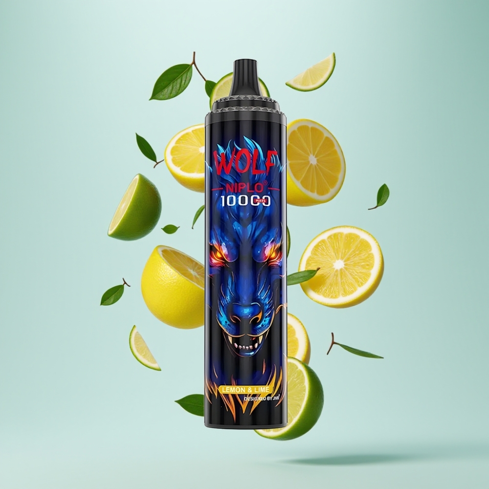 JNR Wolf Niplo 10000 Puffs Disposable Citrons & Laims (20ml, Type-C)