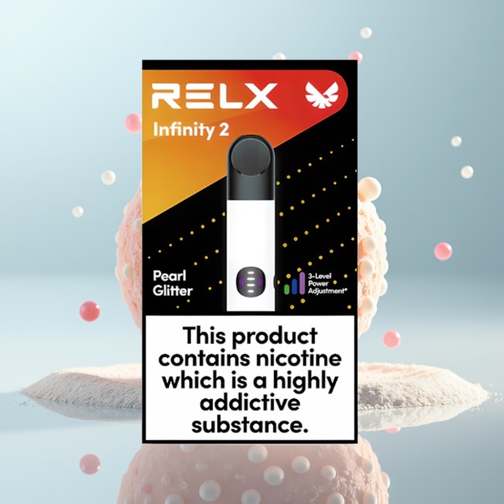 RELX Infinity 2 Vape Device 1.9 ml 440mAh Pērļu Pulveris