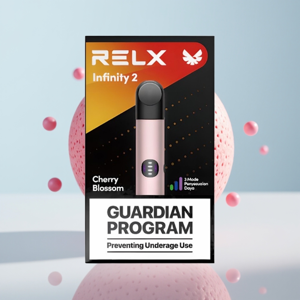 RELX Infinity 2 elektroniskais pīpēšanas ierīce Rozā, 1.9 ml, 440mAh