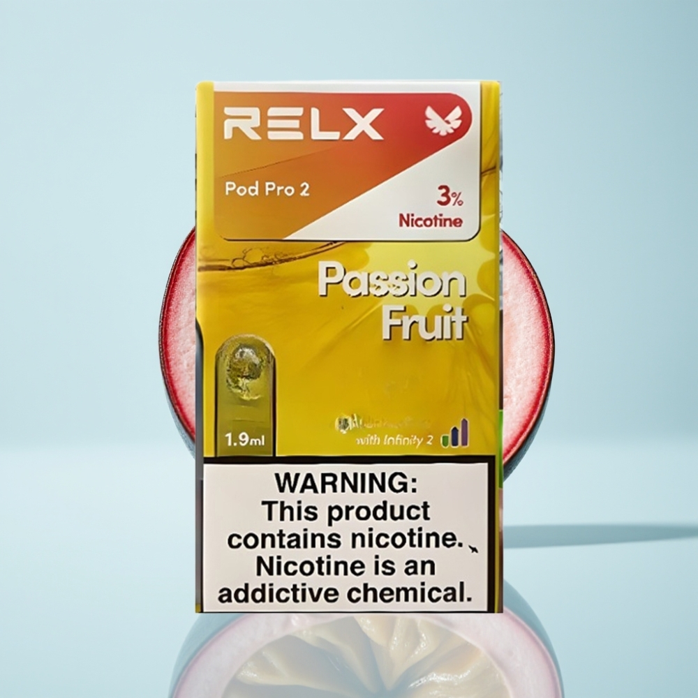 RELX Pod Pro 2 1.9ml 3% Nikotīna 600 Puffi Marakuja