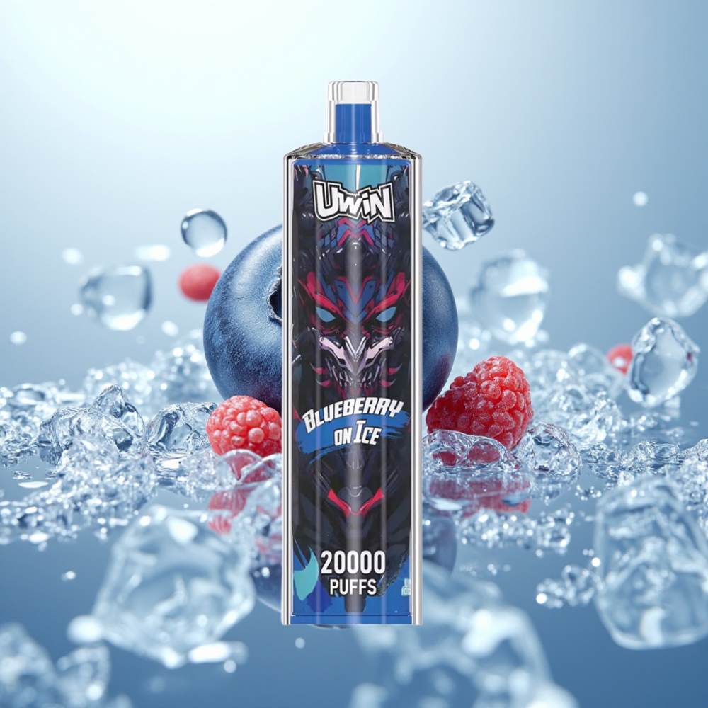 Uwin Shisha Hookah Crystal 20000 Puffs Mēļu Ledus 22ml Type-C