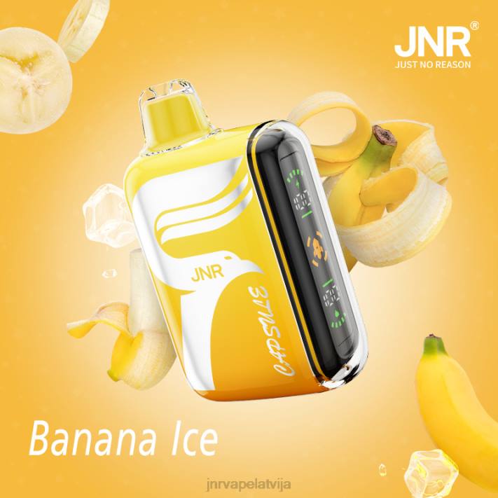 JNR kapsula banānu-ledus 82VD56 JNR Vape Nicotine Content