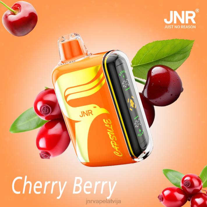 JNR kapsula ķiršu-ogu 82VD61 JNR Vape Latvija