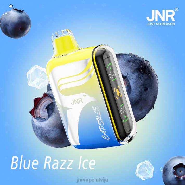 JNR kapsula zils-razz-ledus 82VD57 JNR Vape